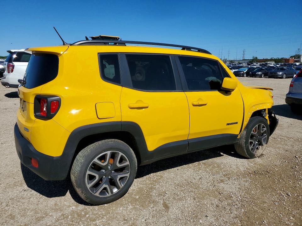 2016 Jeep Renegade VIN ZACCJBBT0GPD42873 COPART salvage auction — FRONT END, Ia - Cert Of Title-Salvage Title, sold $1,050 on 2026-07-15 (photo 3)