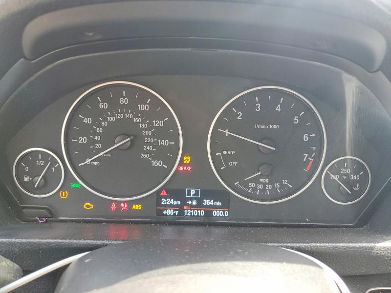 2013 BMW 3er VIN WBA3A5G51DNP25850 COPART salvage auction — FRONT END, Tn - Salvage Certificate, sold $70 on 2026-07-23 (photo 9)