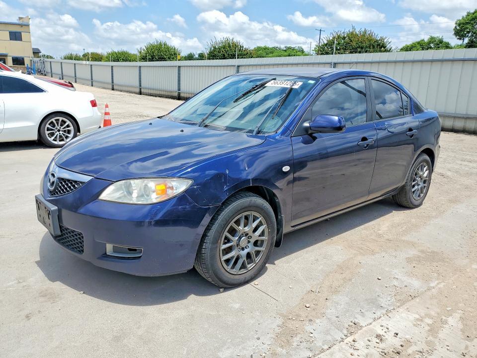 2008 Mazda 3 VIN JM1BK32F381102484 COPART salvage auction — HAIL, TX - CERTIFICATE OF TITLE, sold $250 on 2026-07-09 (photo 1)