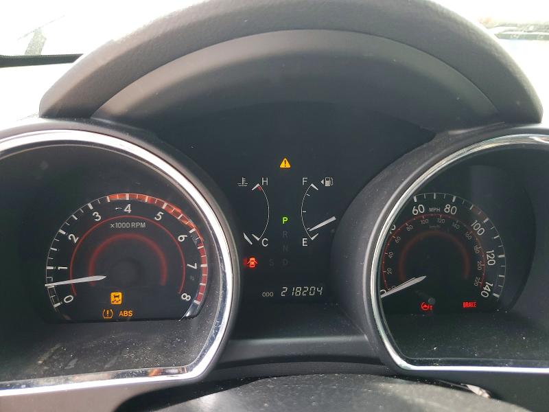 2008 Toyota Highlander VIN JTEES43A982109595 COPART salvage auction — FRONT END, Ga - Cert Of Title-Salvage, sold $2,250 on 2026-07-07 (photo 9)