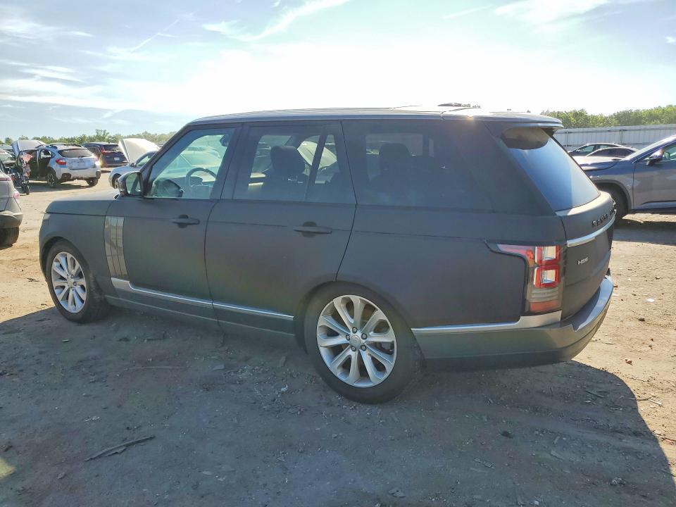 2015 Land rover RANGE ROVER VIN SALGS2VF5FA214267 COPART salvage auction — MECHANICAL, Wv - Certificate Of Title, sold $1,650 on 2026-07-16 (photo 2)
