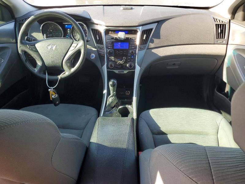 2013 Hyundai Sonata hybrid VIN KMHEC4A4XDA099461 COPART salvage auction — REAR END, Ca - Salvage Certificate, sold $375 on 2026-07-28 (photo 8)