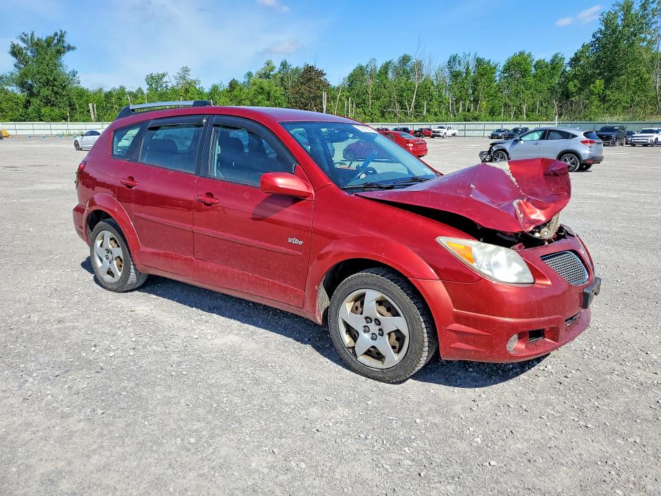 2005 Pontiac Vibe VIN 5Y2SL63845Z460334 COPART salvage auction — FRONT END, NY - MV-907A SALVAGE CERTIFICATE, sold $900 on 2026-07-06 (photo 4)