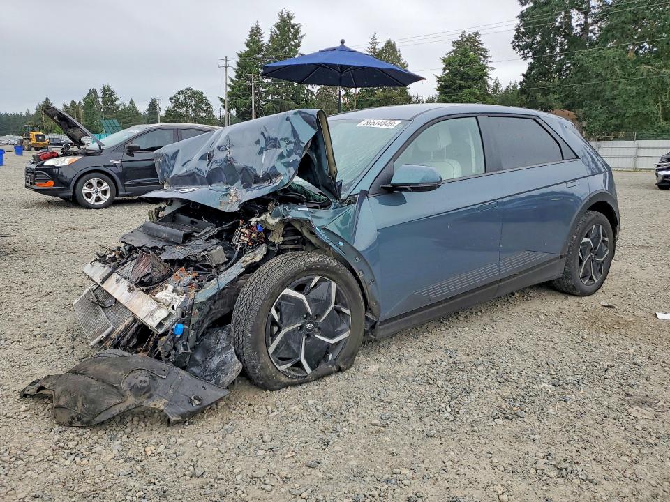 2023 Hyundai Ioniq 5 VIN KM8KNDAF0PU215316 COPART salvage auction — FRONT END, WA - BILL OF SALE, sold $3,200 on 2026-07-24 (photo 1)