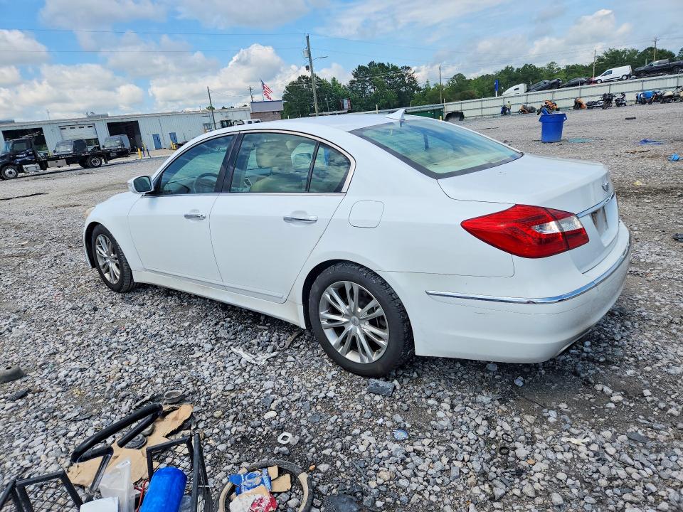 2014 Hyundai Genesis VIN KMHGC4DD2EU261698 COPART salvage auction — FRONT END, Al - Cert Of Title-Salvage Title, sold $300 on 2026-07-02 (photo 2)