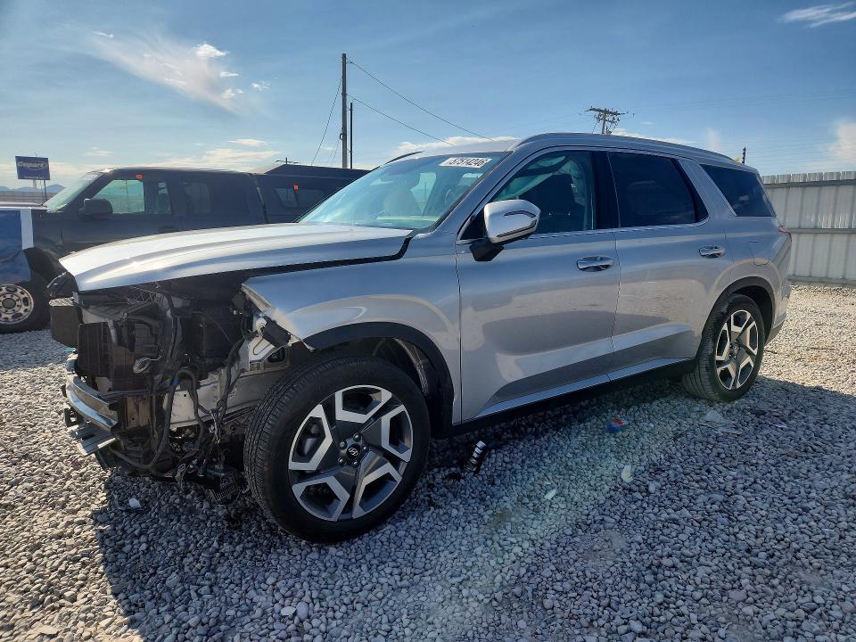2023 Hyundai Palisade VIN KM8R5DGE3PU565729 COPART salvage auction — FRONT END, UT - SALVAGE CERTIFICATE, sold $11,600 on 2026-07-31 (photo 1)