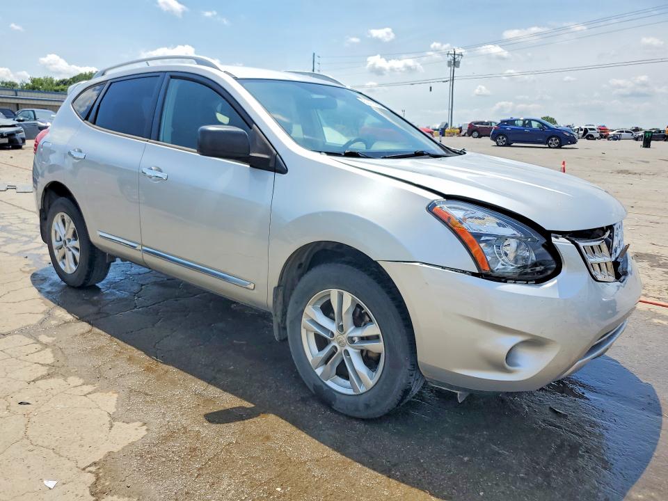 2015 Nissan Rogue VIN JN8AS5MT1FW658548 COPART salvage auction — FRONT END, Tn - Salvage Certificate, sold $550 on 2026-07-27 (photo 4)