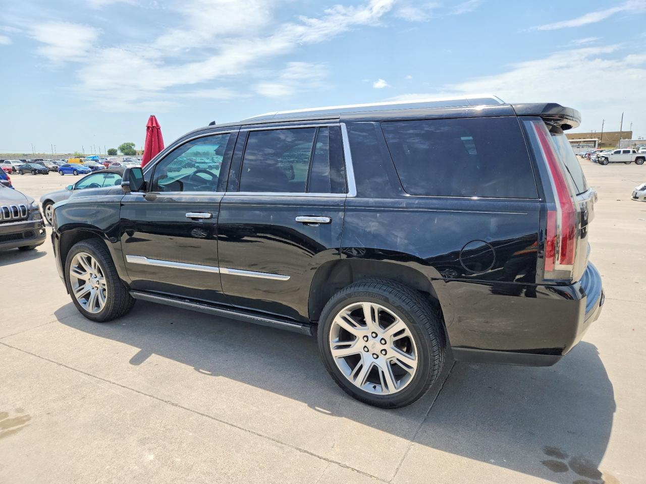 2016 Cadillac Escalade VIN 1GYS4CKJ9GR143873 COPART salvage auction — Front End, Sv - Salvage Title, sold $9,400 on 2026-07-09 (photo 2)