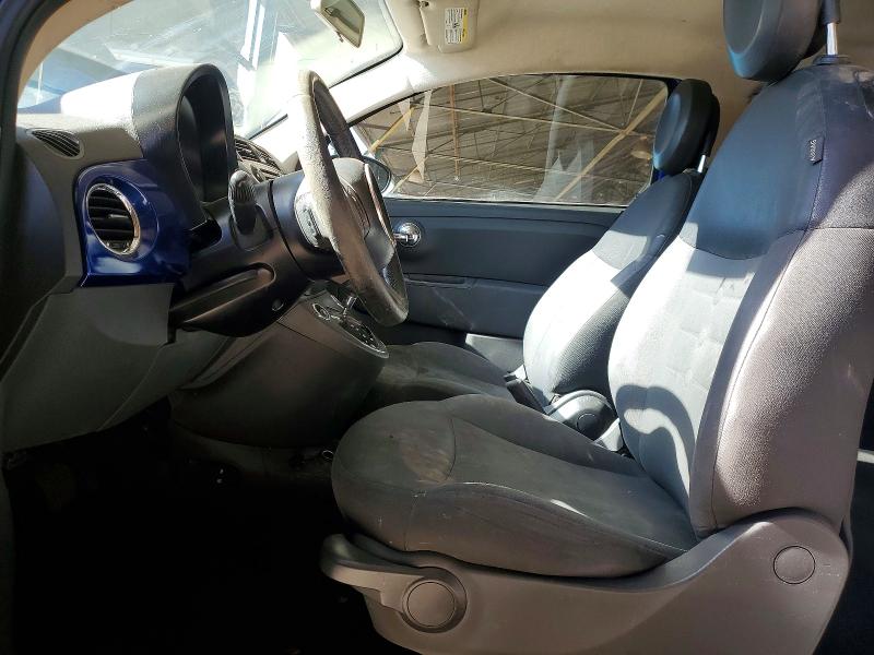 2013 Fiat 500 VIN 3C3CFFAR5DT531462 COPART salvage auction — FRONT END, Az - Certificate Of Title, sold $475 on 2026-07-29 (photo 7)