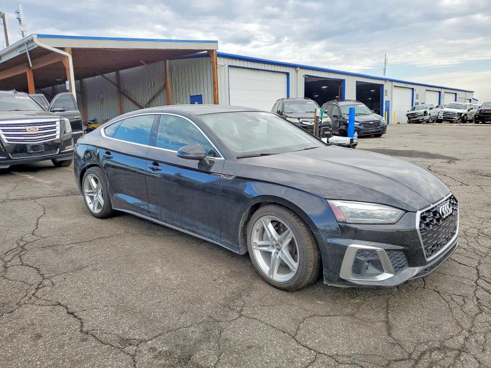 2021 Audi VIN WAUDACF57MA003686 COPART salvage auction — SIDE, CO - PUBLIC - SALVAGE TITLE (P), sold $8,800 on 2026-07-28 (photo 4)