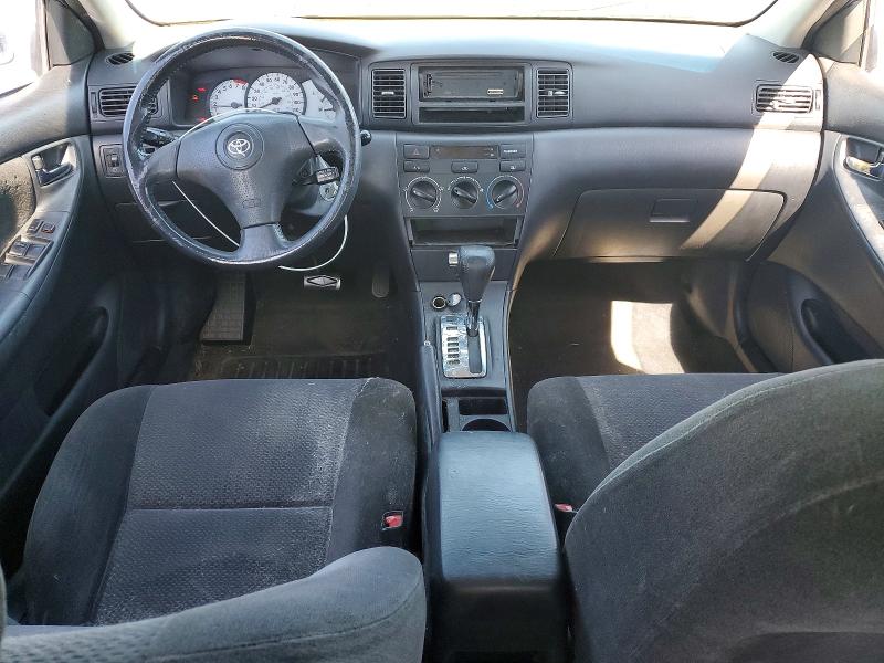 2003 Toyota Corolla VIN 1NXBR32E43Z186255 COPART salvage auction — REAR END, Ca - Dis/Dlr/Exp Only Clean Title, sold $850 on 2026-07-08 (photo 8)