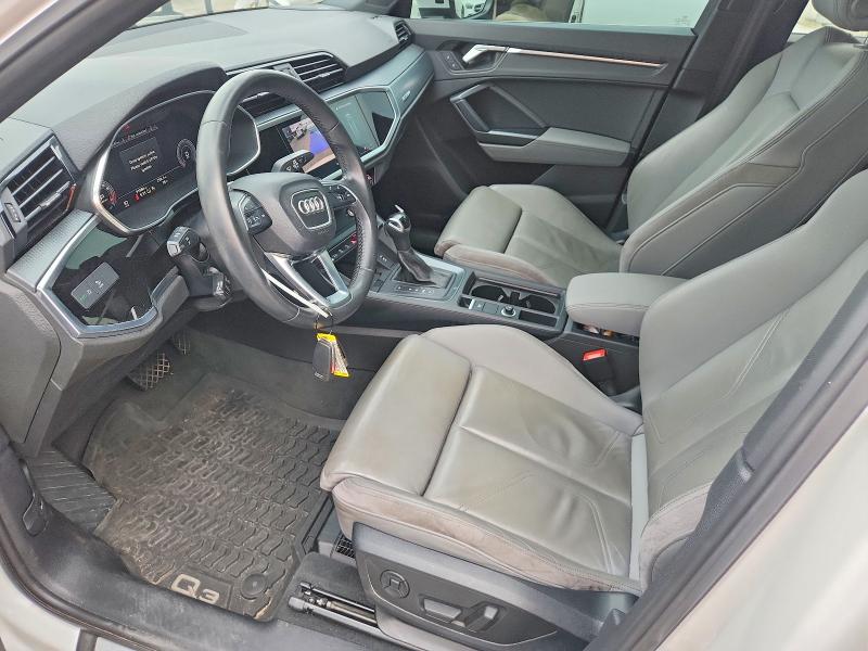 2020 Audi Q3 VIN WA1EECF32L1036565 COPART salvage auction — NORMAL WEAR, Ok - Certificate Of Title (P), sold $12,500 on 2026-07-08 (photo 7)