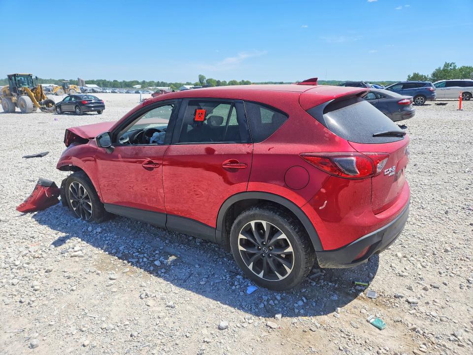 2016 Mazda Cx-5 VIN JM3KE4DY6G0794621 COPART salvage auction — FRONT END, Mi - Certificate Of Title, sold $1,750 on 2026-07-30 (photo 2)