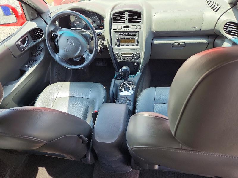 2003 Hyundai Santa fe VIN KM8SC13E33U472666 COPART salvage auction — FRONT END, Co - Salvage Title, sold $400 on 2026-07-09 (photo 8)
