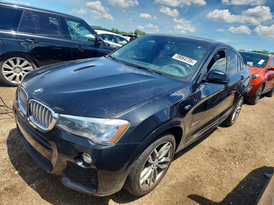 2015 BMW X4 VIN 5UXXW3C54F0M87359 COPART salvage auction — NORMAL WEAR, IL - CERTIFICATE OF TITLE, sold $850 on 2026-07-28 (photo 1)