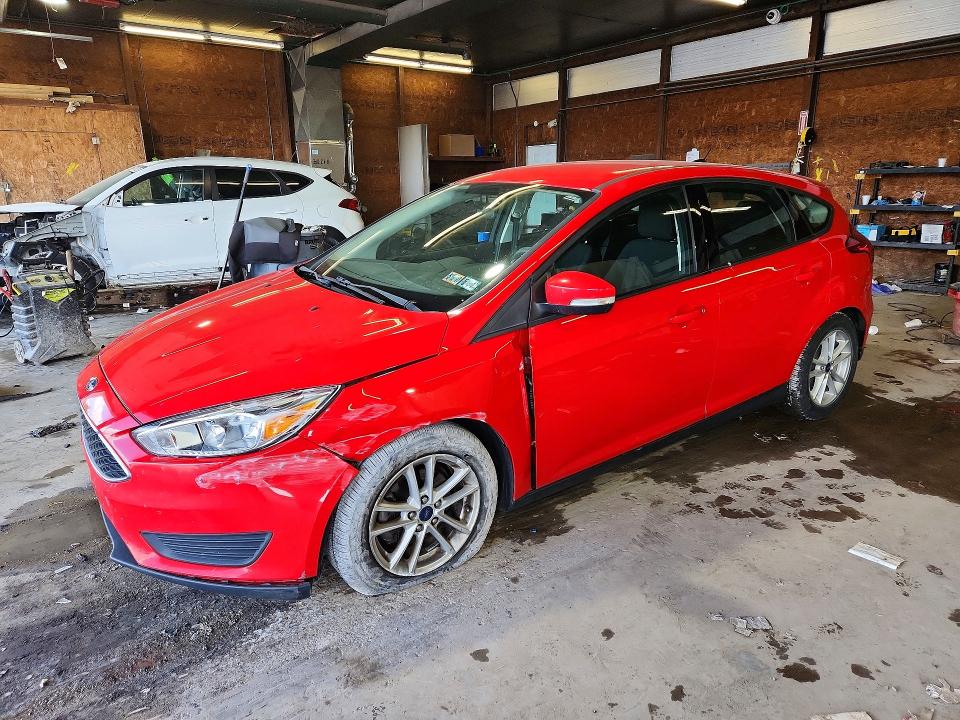 2017 Ford Focus VIN 1FADP3K20HL232708 COPART salvage auction — FRONT END, Pa - Certificate Of Salvage, sold $375 on 2026-07-02 (photo 1)