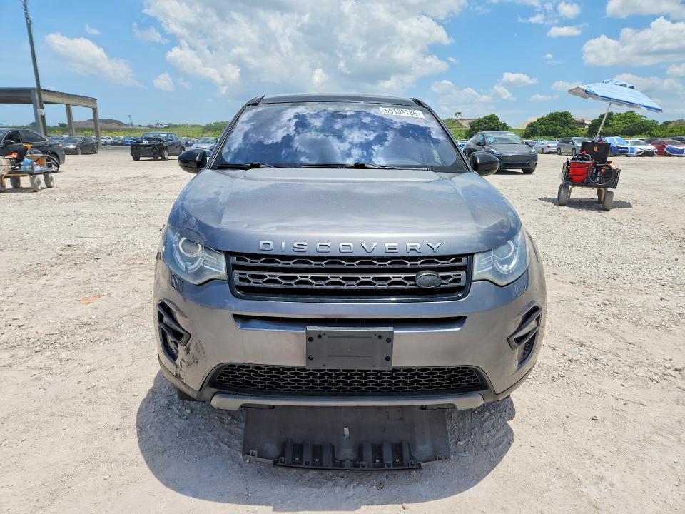 2018 Land rover Discovery VIN SALCP2RX5JH738358 COPART salvage auction — FRONT END, Fl - Cert Of Title Slvg Rebuildable, sold $1,200 on 2026-07-18 (photo 5)