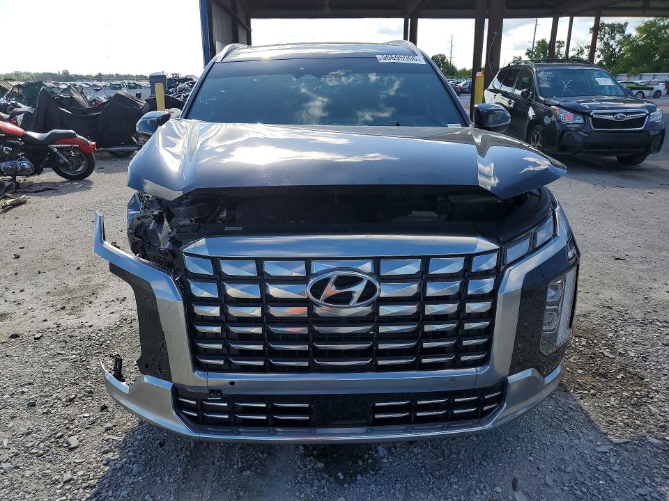 2024 Hyundai VIN KM8R7DGE6RU698658 COPART salvage auction — FRONT END, Fl - Certificate Of Destruction, sold $11,000 on 2026-08-01 (photo 5)
