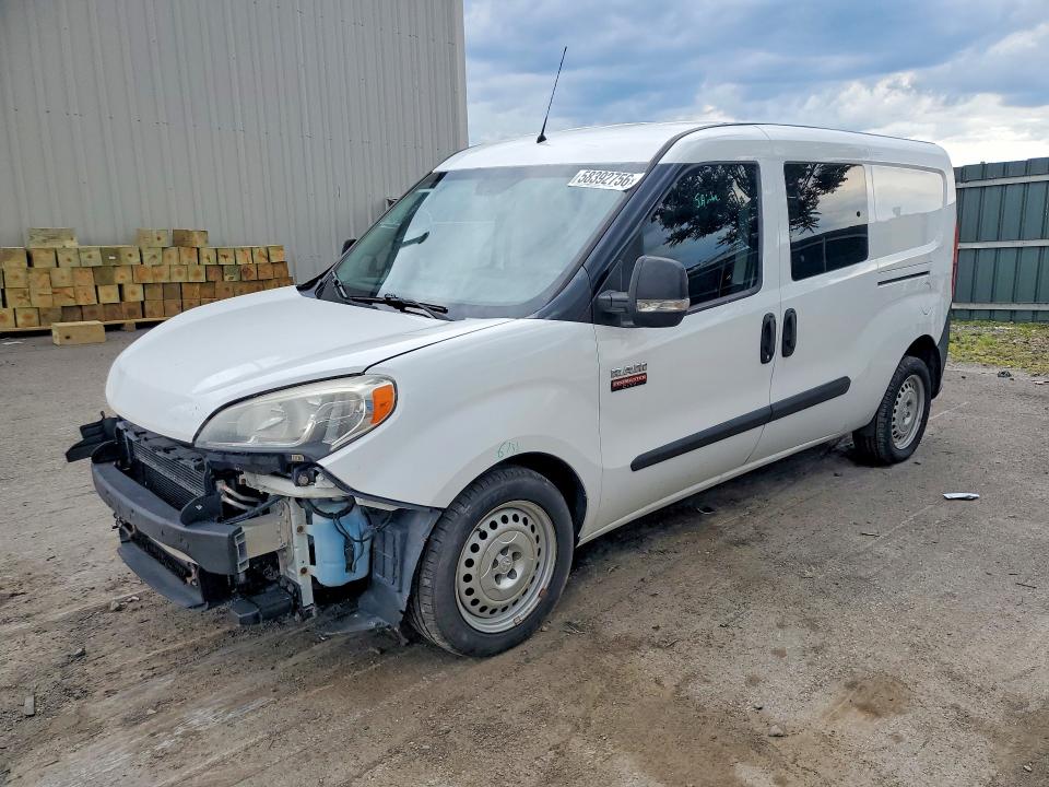 2016 Ram Promaster city VIN ZFBERFAT4G6C14249 COPART salvage auction — FRONT END, Pa - Certificate Of Salvage, sold $1,200 on 2026-07-22 (photo 1)