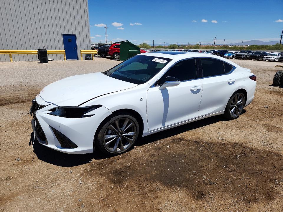 2019 Lexus ES VIN 58ABZ1B10KU010313 COPART salvage auction — FRONT END, Az - Cert Of Title - Salvage, sold $13,900 on 2026-07-31 (photo 1)