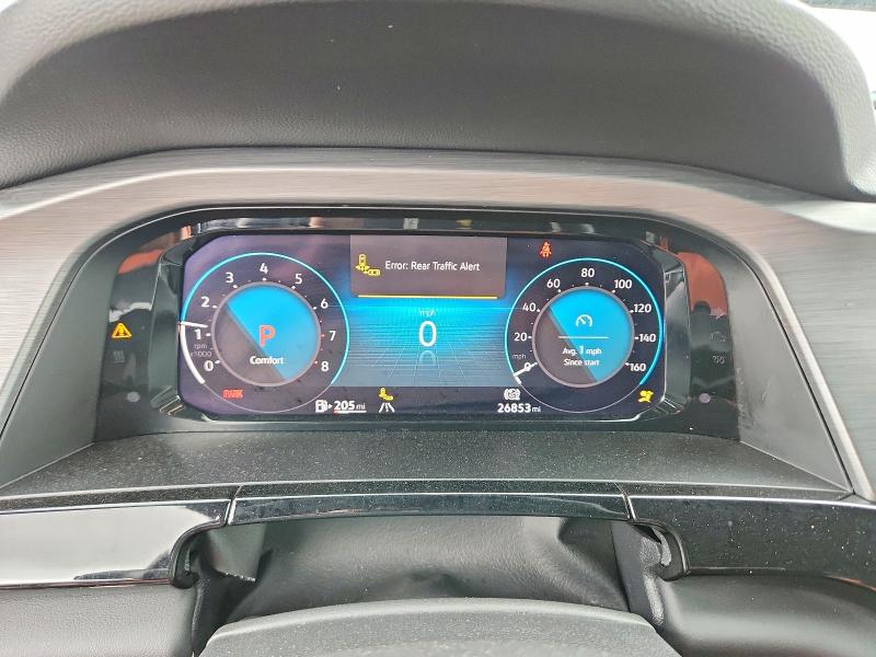 2025 Volkswagen Atlas cross sport VIN 1V2HE2CA4SC227163 COPART salvage auction — REAR END, VA - NON-REPAIRABLE CERTIFICATE, sold $9,100 on 2026-07-20 (photo 9)