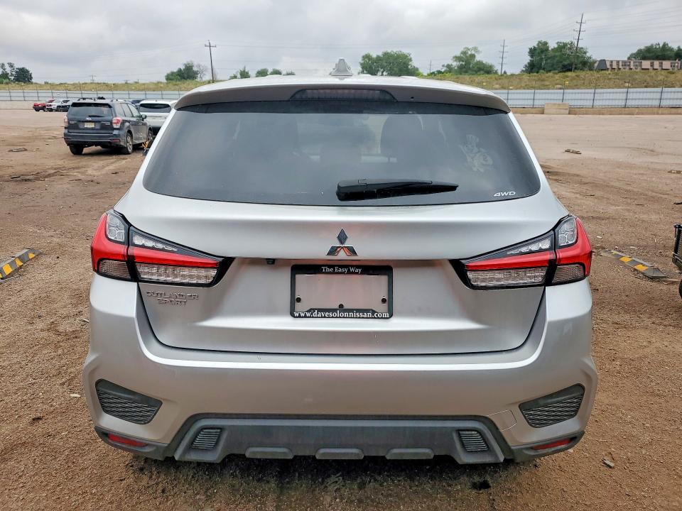 2025 Mitsubishi Outlander VIN JA4ARUAU4SU010071 COPART salvage auction — FRONT END, Co - Salvage Title, sold $4,700 on 2026-07-20 (photo 6)