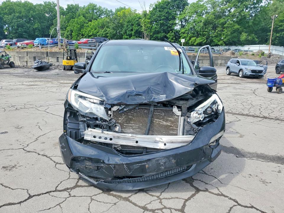 2018 Honda Pilot VIN 5FNYF6H55JB017240 COPART salvage auction — FRONT END, NY - MV-907A SALVAGE CERTIFICATE, sold $1,950 on 2026-07-02 (photo 5)