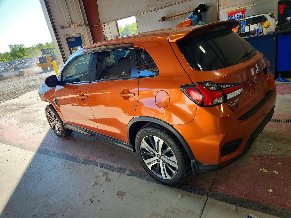 2022 Mitsubishi Outlander VIN JA4ARUAU9NU013164 COPART salvage auction — FRONT END, Pa - Certificate Of Salvage, sold $3,700 on 2026-07-13 (photo 2)