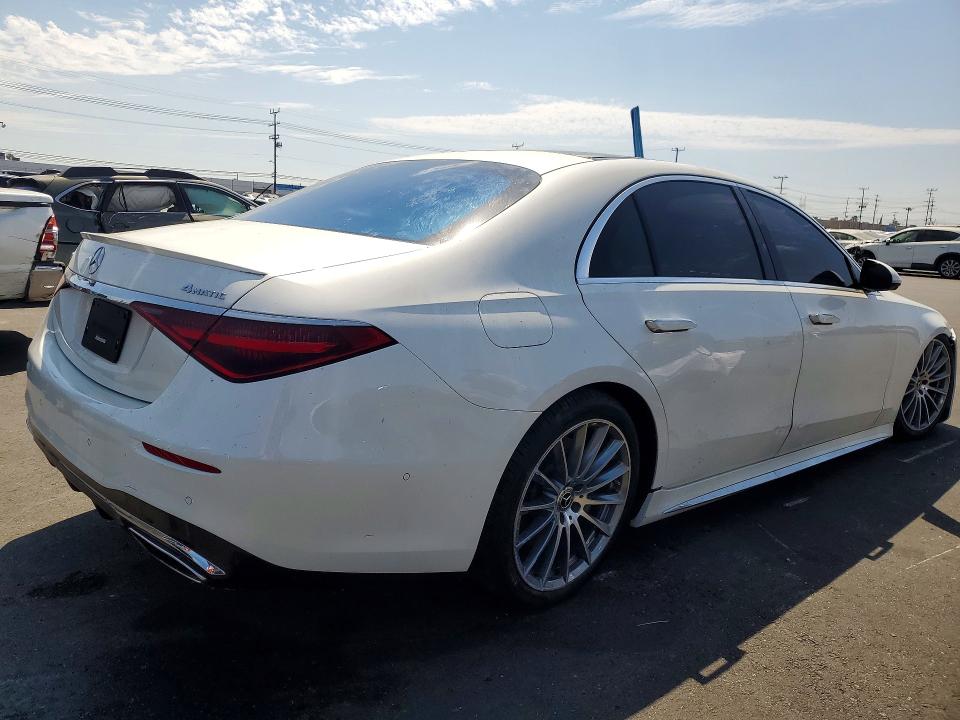2022 Mercedes-benz VIN W1K6G7GB2NA157817 COPART salvage auction — REAR END, Ca - Salvage Certificate, sold $22,200 on 2026-07-27 (photo 3)