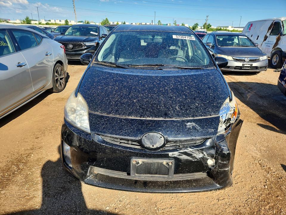 2010 Toyota Prius VIN JTDKN3DU0A0122738 COPART salvage auction — FRONT END, Il - Salvage Certificate, sold $1,600 on 2026-07-21 (photo 5)
