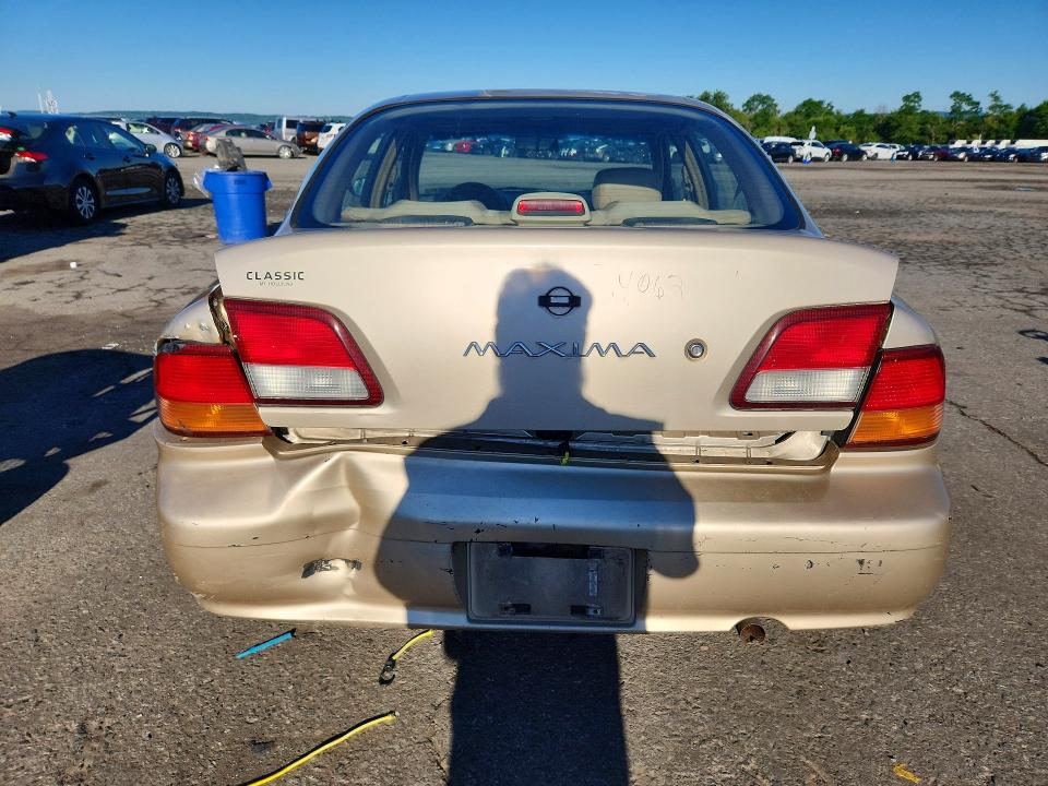 1998 Nissan Maxima VIN JN1CA21A0WM807264 COPART salvage auction — REAR END, Pa - Cert Of Salv-R=Reconstructed, sold $400 on 2026-07-07 (photo 6)