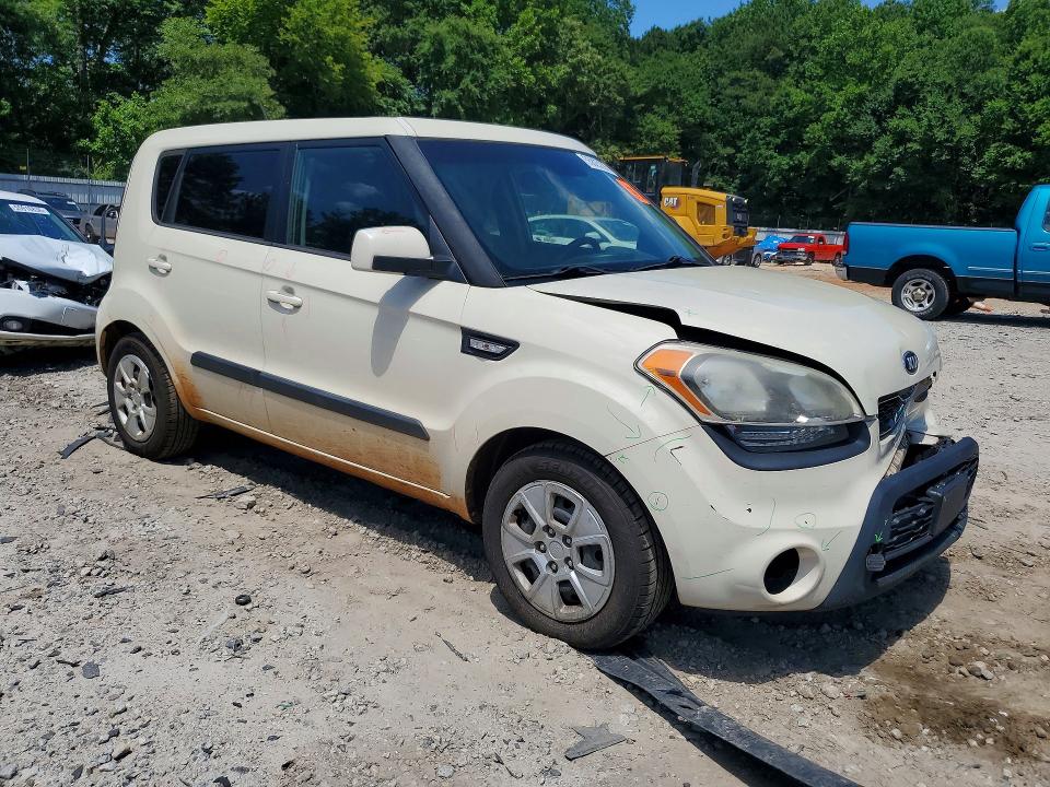 2013 Kia Soul VIN KNDJT2A5XD7487464 COPART salvage auction — FRONT END, Ga - Cert Of Title-Salvage, sold $275 on 2026-07-31 (photo 4)