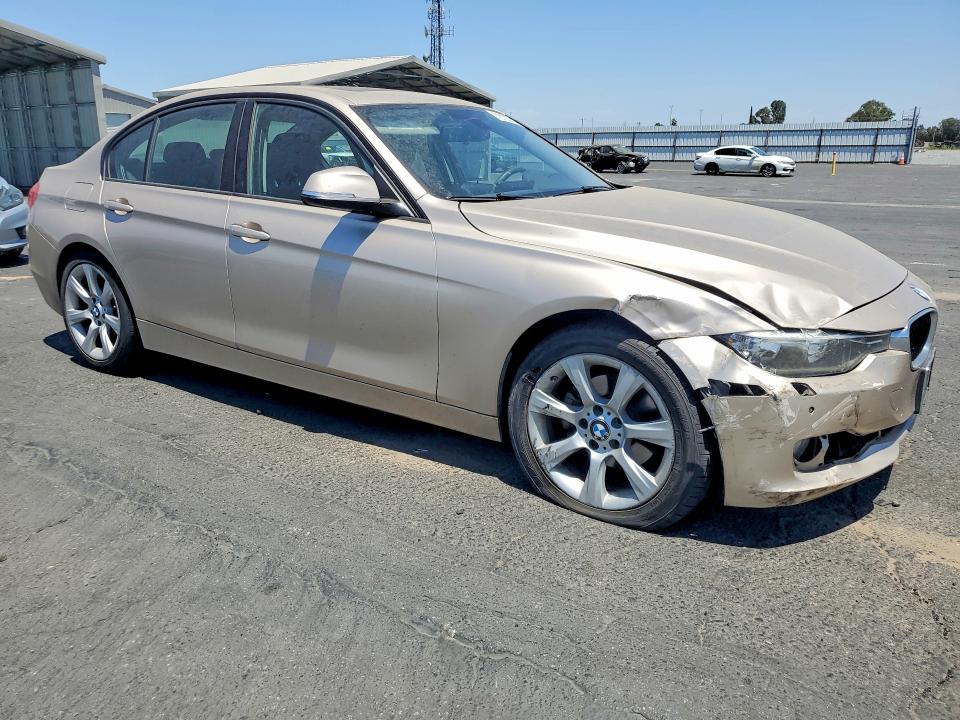 2015 BMW 3er VIN WBA3B3C50FF548681 COPART salvage auction — FRONT END, Ca - Salvage Certificate, sold $1,650 on 2026-07-16 (photo 4)