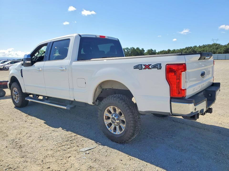 2019 Ford F-250 super duty VIN 1FT7W2B69KEF96676 COPART salvage auction — FRONT END, Ca - Salvage Certificate, sold $6,600 on 2026-07-10 (photo 2)