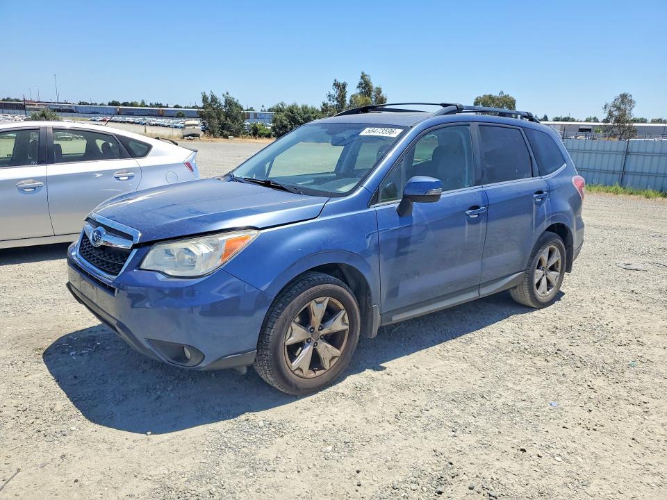 2014 Subaru VIN JF2SJAPC2EH555912 COPART salvage auction — SIDE, Ca - Salvage Certificate, sold $2,350 on 2026-07-02 (photo 1)