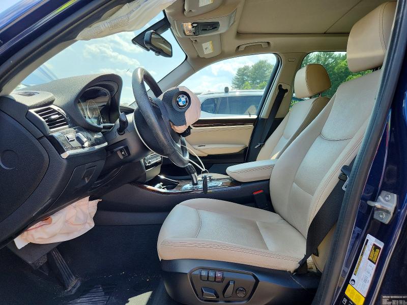 2015 BMW X3 VIN 5UXWX9C56F0D58277 COPART salvage auction — FRONT END, Ma - Cert Of Title-Reconstrctd Coll, sold $2,300 on 2026-07-20 (photo 7)