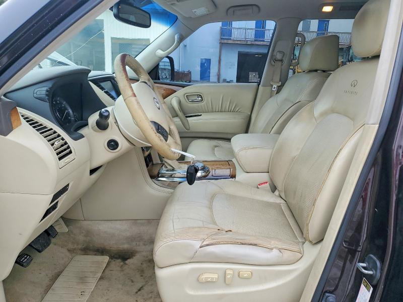 2011 Infiniti Qx56 VIN JN8AZ2NE5B9007037 COPART salvage auction — MECHANICAL, Oh - Certificate Of Title, sold $325 on 2026-07-24 (photo 7)