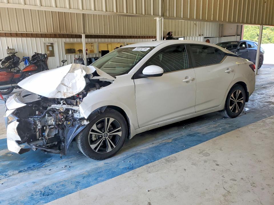 2022 Nissan VIN 3N1AB8CV8NY248744 COPART salvage auction — FRONT END, Ms - Cert Of Title-Salvaged, sold $1,550 on 2026-07-29 (photo 1)