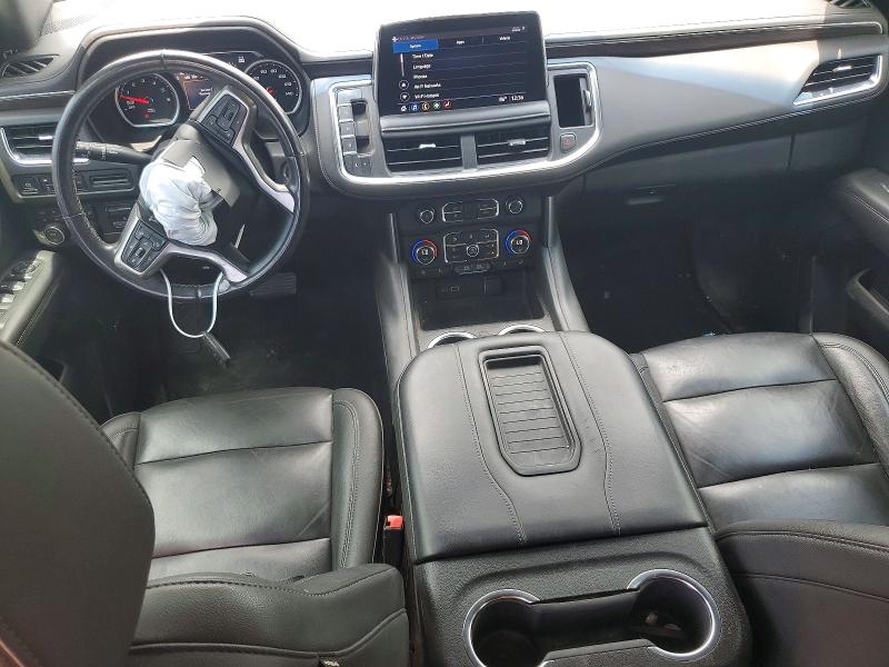 2021 Chevrolet Suburban VIN 1GNSKDKD9MR346793 COPART salvage auction — FRONT END, Salvage Title, sold $9,200 on 2026-07-28 (photo 8)