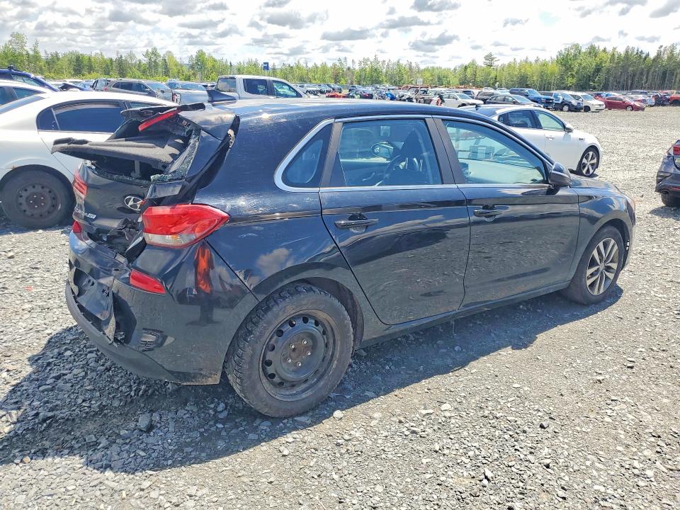 2018 Hyundai Elantra VIN KMHH35LE5JU059596 COPART salvage auction — REAR END, NS - SALVAGE TITLE, sold $950 on 2026-07-23 (photo 3)