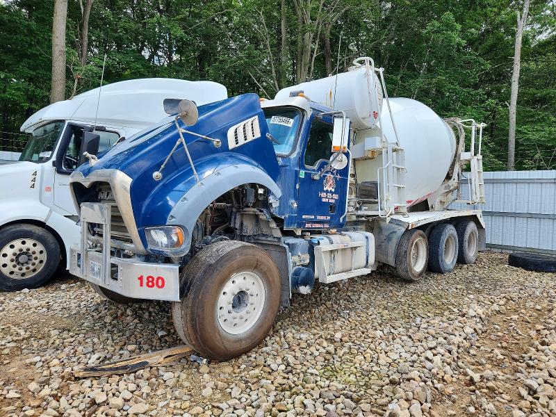 2023 Mack Granite VIN 1M2GR4NC4PM003707 COPART salvage auction — SIDE, PA - CERTIFICATE OF SALVAGE, sold $300 on 2026-07-30 (photo 2)
