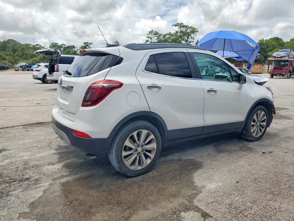 2018 Buick Encore VIN KL4CJASB6JB591174 COPART salvage auction — FRONT END, Fl - Cert Of Ttl-Rebuilt&Slvg Rbld, sold $650 on 2026-07-15 (photo 3)