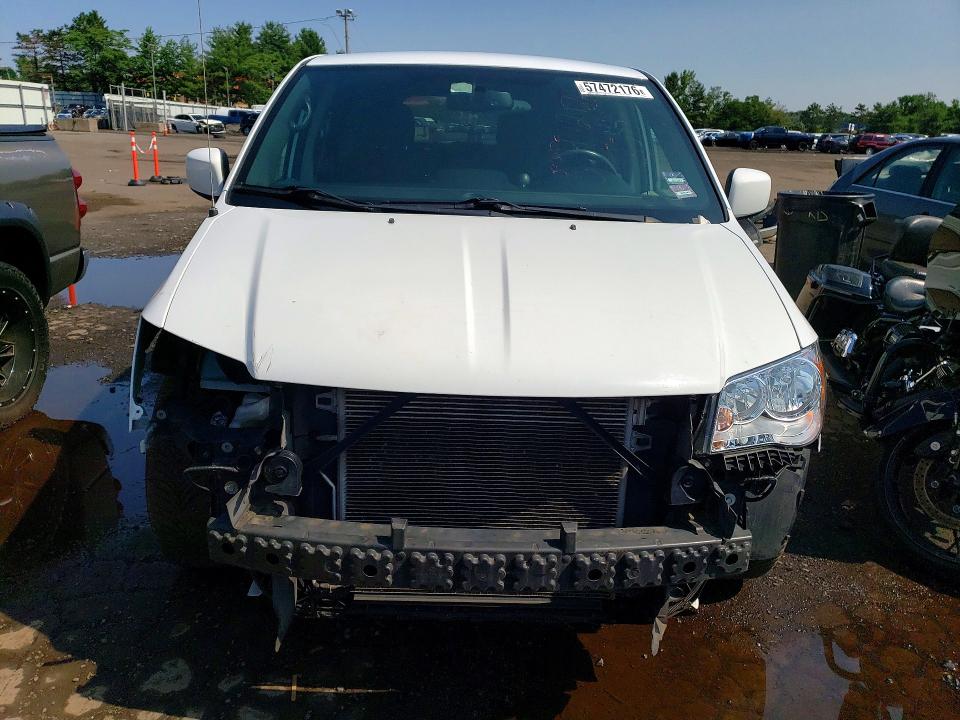 2014 Dodge Caravan VIN 2C4RDGBG7ER254686 COPART salvage auction — FRONT END, Ct - Cert Of Title-Salvage, sold $1,350 on 2026-07-02 (photo 5)