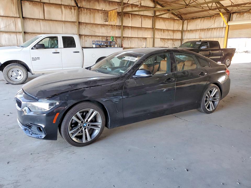 2018 BMW 4er VIN WBA4J1C53JBG80154 COPART salvage auction — FRONT END, Az - Certificate Of Title, sold $6,500 on 2026-07-08 (photo 1)