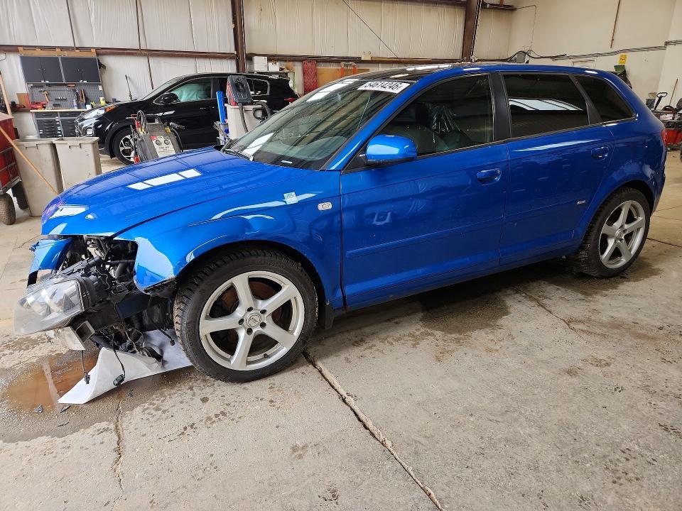 2008 Audi A3 VIN WAUKD68P18A172266 COPART salvage auction — FRONT END, AB - BOS - SALVAGE, sold $200 on 2026-07-16 (photo 1)
