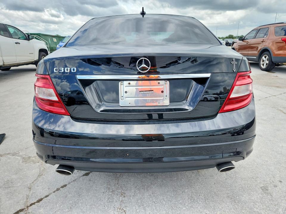 2011 Mercedes-benz C class VIN WDDGF5EB8BR185276 COPART salvage auction — WATER/FLOOD, La - Cert Of Title-Salvage Flood, sold $450 on 2026-07-15 (photo 6)