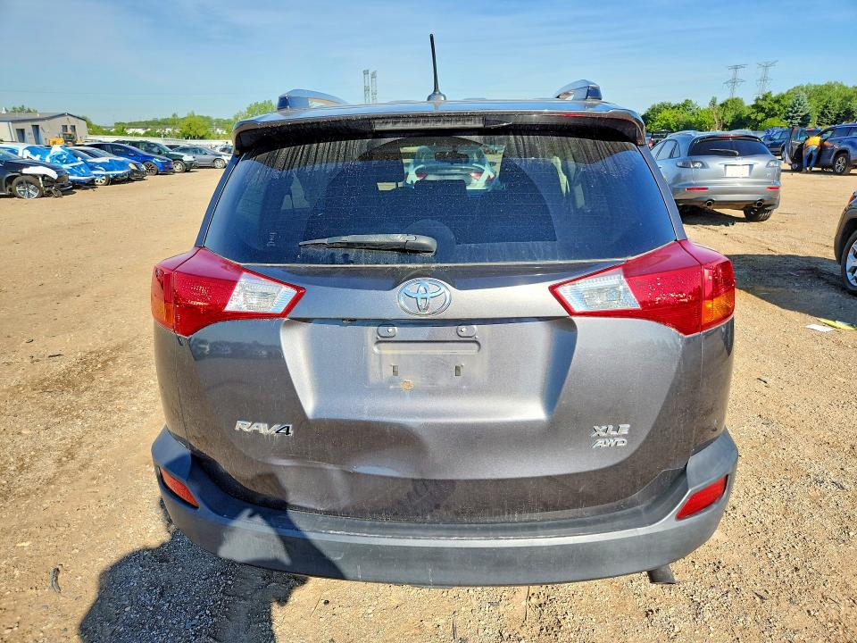 2014 Toyota VIN JTMRFREV0EJ012133 COPART salvage auction — FRONT END, Il - Salvage Certificate, sold $3,750 on 2026-07-14 (photo 6)