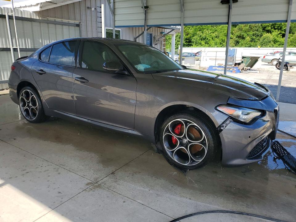 2022 Alfa romeo Giulia VIN ZARFANBN8N7654116 COPART salvage auction — FRONT END, AR - CERTIFICATE OF TITLE, sold $25 on 2026-07-28 (photo 4)