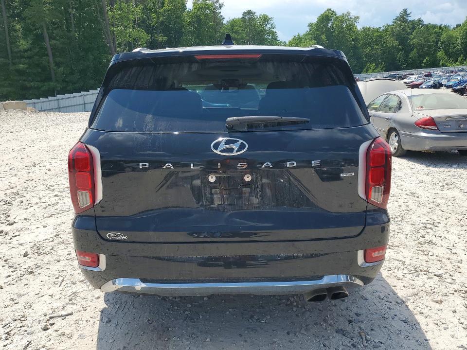 2020 Hyundai Palisade VIN KM8R5DHE1LU129597 COPART salvage auction — SIDE, Ma - Cert Of Title-Salvage, sold $225 on 2026-07-29 (photo 6)