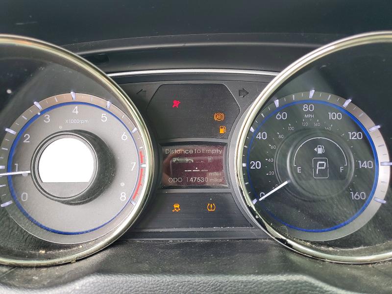 2013 Hyundai Sonata VIN 5NPEB4AC9DH642841 COPART salvage auction — VANDALISM, Oh - Cert Of Title-Salvage, sold $600 on 2026-07-02 (photo 9)
